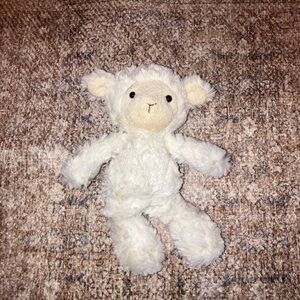 Jelly cat little lamb, sheep, white creamy color
